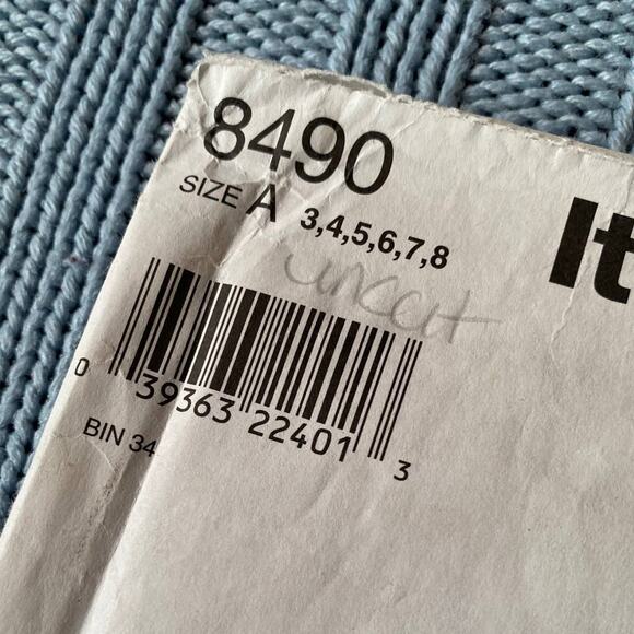 Simplicity 8490 pattern Kids pajamas top shorts - Picture 2 of 5